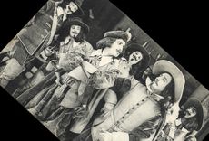 CPA Cinema Les Trois Mousquetaires Alexandre Dumas Auguste Maquet 
