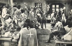 CPA Cinema Les Trois Mousquetaires Alexandre Dumas Auguste Maquet 