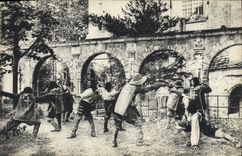 CPA Cinema Les Trois Mousquetaires Alexandre Dumas Auguste Maquet 