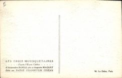 CPA Cinema Les Trois Mousquetaires Alexandre Dumas Auguste Maquet 