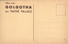 CPA Cinema Golgotha Duvivier 