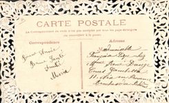 CPA Brodee Fantaisie Fleurs 