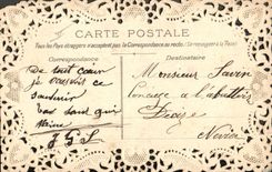 CPA Brodee Fantaisie Fleurs Colombes