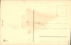 CPA Fantaisie Bateau de peche (feutrine) 