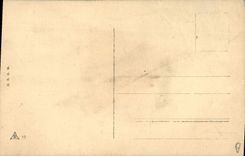 CPA Fantaisie Bateau de peche (feutrine) 