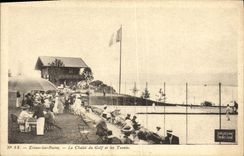 CPA Tennis Evian les Bains Le chalet du golf et les tennis 