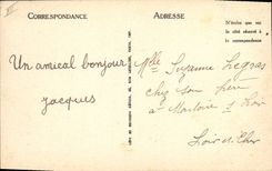 Vintage Postcard Donville Tennis Baths