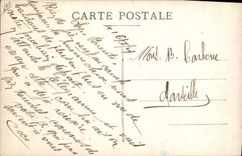 Vintage Postcard Militaria Puzzle With the camp Zouaves