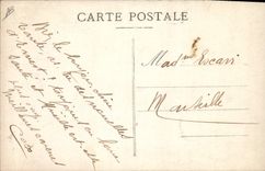 CPA Puzzle Militaria Escalade d'un mur Zouaves 