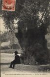 Vintage Postcard Beaulieu Tree on Sea the king of the olive-trees