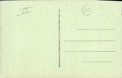 Vintage Postcard Tree Drill of Nouvion Domain de Guise the large oak François