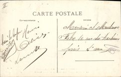 Vintage Postcard Arbre Creteil the arm of the chapter has the Penche tree