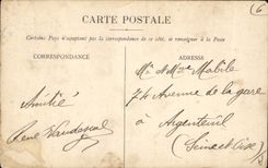 Vintage Postcard Tree the oak Vault of Allouville