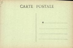 Vintage Postcard Tree Drill of Fontainebleau Gutemberg Ussy Mount