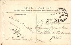 Vintage Postcard Toulon Mourillon Zoological gardens Children