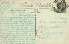 Vintage Postcard Juan Pines the casino and villas