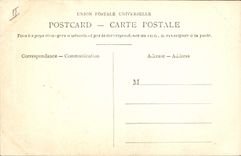 Vintage Postcard tropical Jardin has St Joseph' S College Trichy