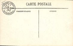 Vintage Postcard Lyon International exhibition 1914 the garden of horticulture