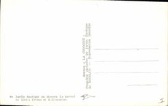 Exotic Modern Postcard Garden of Monaco the torrent of Klenia Cereus