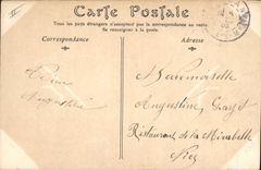 Vintage Postcard the Cape Ferrat the lake