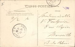 Vintage Postcard Tunis Study of cactus