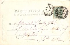 Vintage Postcard Islands of Holy Lerins Honorat Entered of the cloister