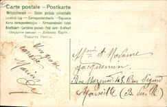 CPA Fantaisie Ange Lettres Lettre M
