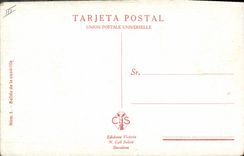 CPA Corrida Course de taureaux Salida de la cuadrilla 