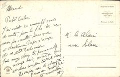 Vintage Postcard Bullfight Bullfight Child