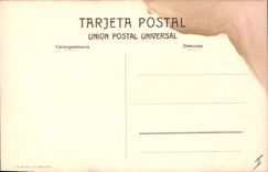 Postal Corrida Corrida de toros Paso ayudado por Allo