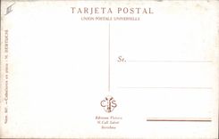 CPA Corrida Course de taureaux Bertuchi 