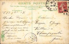 CPA Militaria La vie du marin Exercice d'embarcation Bateau