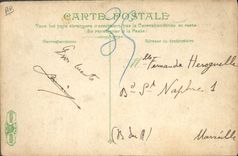 Vintage Postcard Militaria the life of the Mise sailor has the water of a whale-boat