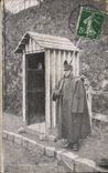 Vintage Postcard Militaria With the barracks Sentinel