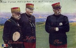 General Vintage Postcards Militaria Castelnau Joffre Pau