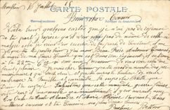 CPA Militaria La mitrailleuse