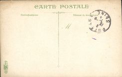 CPA Militaria Artillerie Instruction sur le canon de 75mm