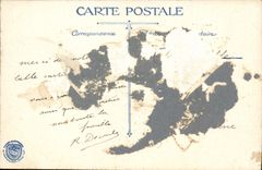 CPA Militaria Combat pour gagner un peu de terrain en Argonne