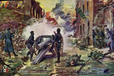 CPA Militaria Comment les Allemands furent chasses de l'Aisne