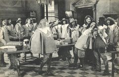 CPA Cinema Les Trois Mousquetaires Alexandre Dumas Auguste Maquet 