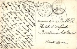 Vintage Postcard Cinema Old people's home of the Stage actors has Pont with the Couilly Ladies the old mill