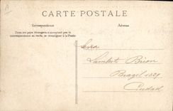 Postal Cine Casa de jubilación de los Actores dramáticos tiene Puente a las Damas Couilly el refectorio