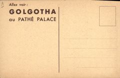 CPA Cinema Golgotha Duvivier 