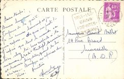 Vintage Postcard Tennis Club Valleys Baths