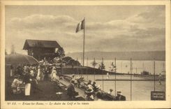 CPA Evian les Bains Le chalet du golf et le Tennis 