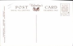 Vintage Postcard Tennis Durham Castle