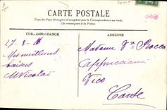 Vintage Postcard Houlgate Tennis in Sporting