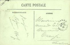 Vintage Postcard Royan Tennis the beach plays