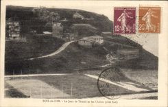 CPA Bois de Cise Les jeux de Tennis et les Chalets 