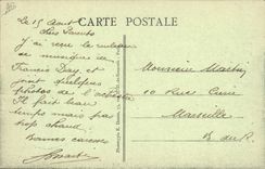 Vintage Postcard Tennis Casino Seas Baths